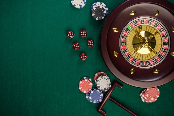 Live casino table with dealer and betting interface